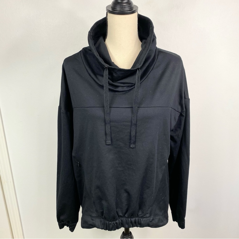 Fabletics Black Europa Pullover Sz M - image 2